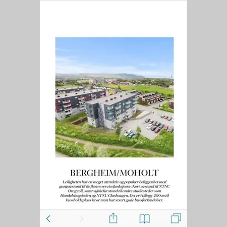 Apartment Bergheim Trondheim